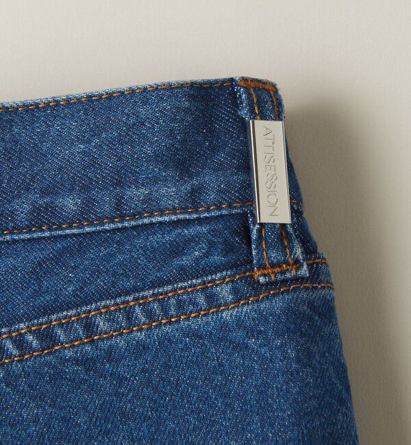 ATTISESSION「＜ATTISESSION＞ストレート デニムパンツ/446」|デニム|