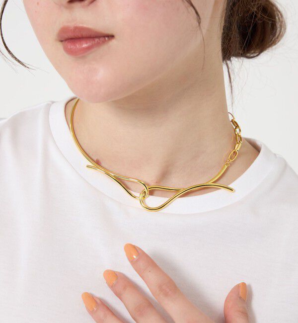 BEAUTY&YOUTH UNITED ARROWS「＜loni＞Ivy Asymmetry チョーカー」|ネックレス|