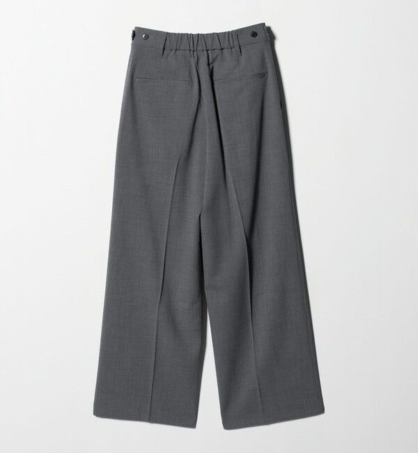 BEAUTY&YOUTH UNITED ARROWS「ポリエステルブレンド ２タック タブワイドパンツ」|その他|