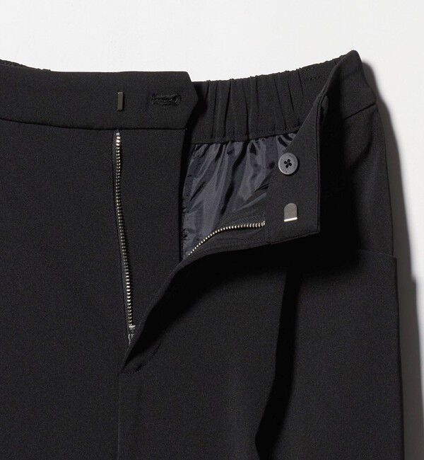 BEAUTY&YOUTH UNITED ARROWS「ポリエステルブレンド ツイルバックゴムパンツ」|スラックス|