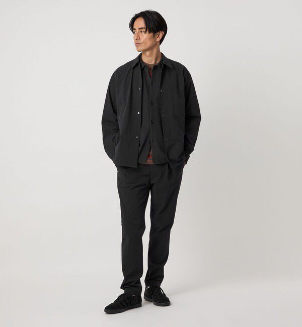 BEAUTY&YOUTH UNITED ARROWS「360&deg;MASTER 1プリーツ テーパード イージーパンツ -セットアップ対応 ストレッチ ウォッシャブル マルチ機」|チノ|