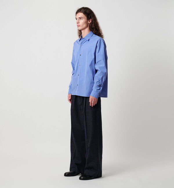 MONKEY TIME「コットン クロップド シャツ」|シャツ・ブラウス|