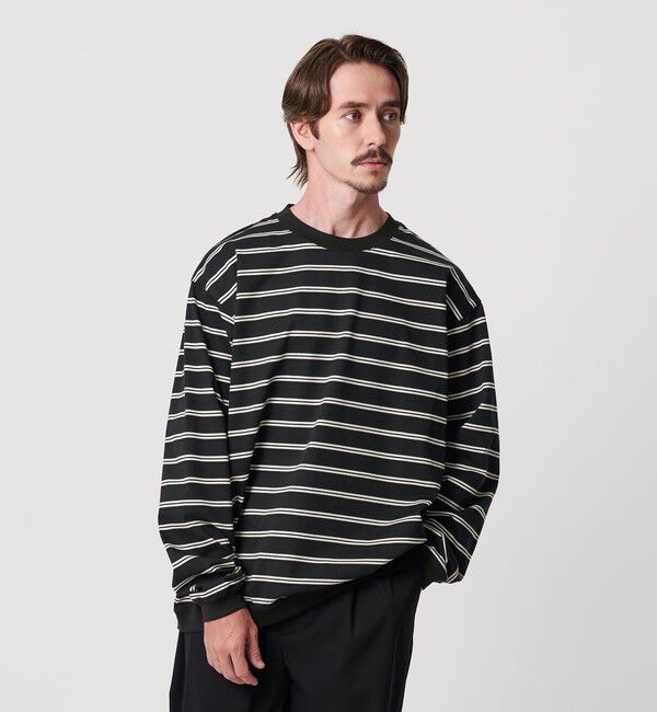 BEAUTY&YOUTH UNITED ARROWS「トリプル ボーダー スウェット Tシャツ」|Tシャツ・カットソー|