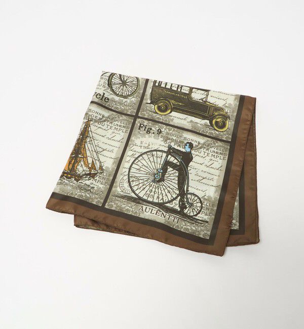 BEAUTY&YOUTH UNITED ARROWS「＜AULENTTI＞ヴィンテージ プリント スカーフ」|バンダナ・スカーフ|