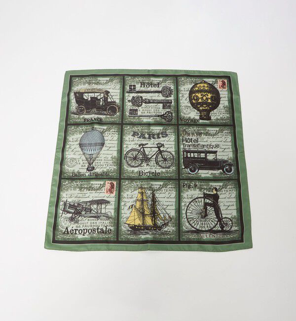 BEAUTY&YOUTH UNITED ARROWS「＜AULENTTI＞ヴィンテージ プリント スカーフ」|バンダナ・スカーフ|