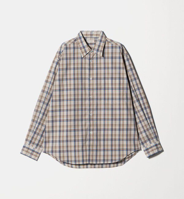 BEAUTY&YOUTH UNITED ARROWS「ファイン トラッド チェック レギュラー シャツ FORM型」|シャツ・ブラウス|