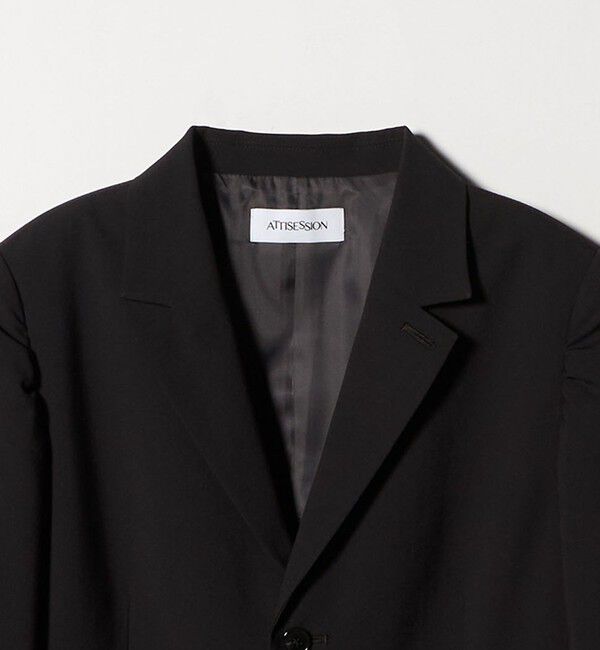 ATTISESSION「＜ATTISESSION＞ショート ジャケット」|テーラードジャケット|