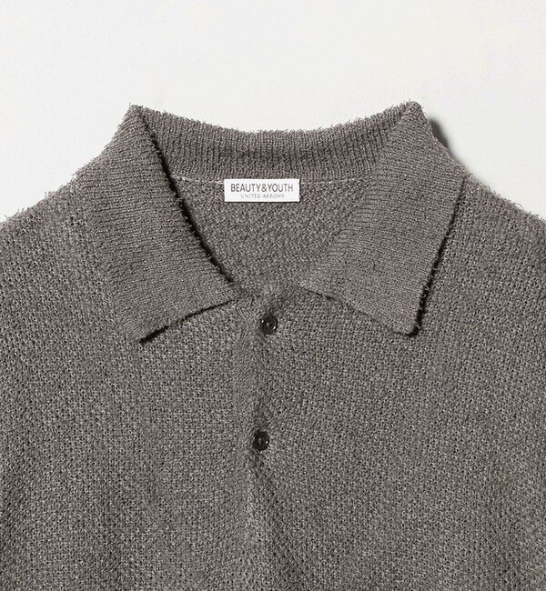 BEAUTY&YOUTH UNITED ARROWS「ニュアンス カール 2B ポロニット」|ニット・セーター|