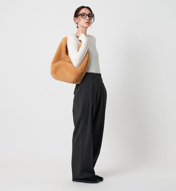 BEAUTY&YOUTH UNITED ARROWS「【一部別注】＜VIOLAd&rsquo;ORO＞ELMO ボア チェーン ショルダーバッグ」|ショルダー・メッセンジャー|