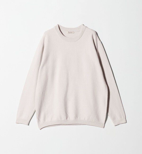 BEAUTY&YOUTH UNITED ARROWS「ガスコットン リンクス クルーネック ニット」|ニット・セーター|