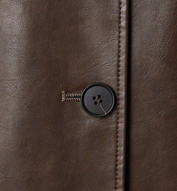 BEAUTY&YOUTH UNITED ARROWS「レザーライク カバーオール ジャケット」|その他|