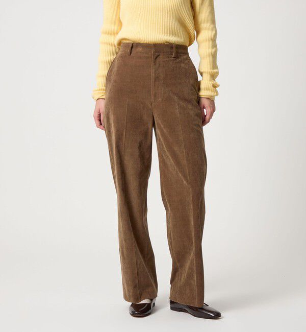 STEVEN ALAN「＜Steven Alan＞ベルベット トラウザーズ」|チノ|MD.BROWN