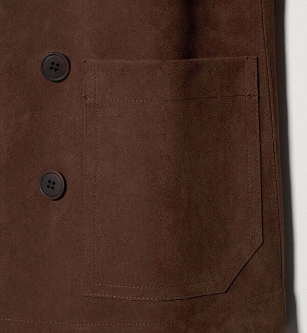 ATTISESSION「＜ATTISESSION＞スエードライク ボンディング Pコート」|その他|