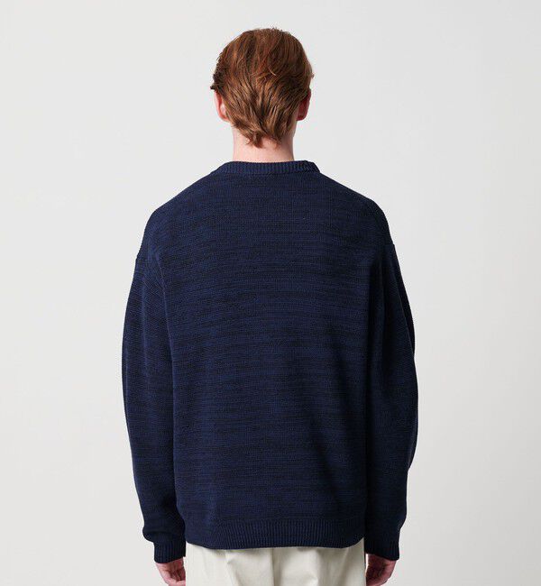 BEAUTY&YOUTH UNITED ARROWS「ドロップ ミラノ ミックス クルーネック ニット」|ニット・セーター|