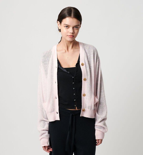 ATTISESSION「＜ATTISESSION＞Vネック カーディガン」|カーディガン|