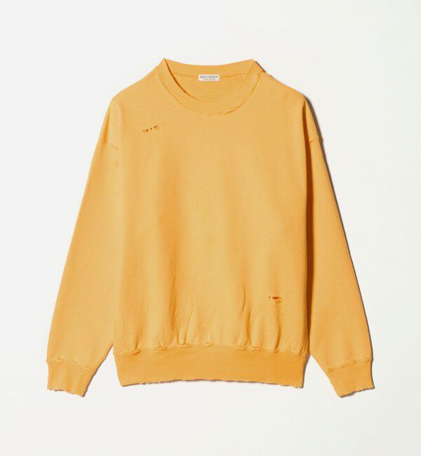 BEAUTY&YOUTH UNITED ARROWS「クラッシュ クルーネック スウェット」|Tシャツ・カットソー|