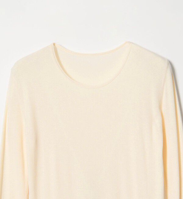 STEVEN ALAN「＜Steven Alan＞コットン シルク リブ クルーネック カットソー」|Tシャツ・カットソー|