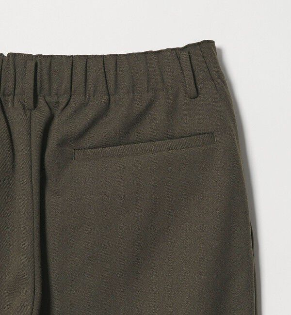 BEAUTY&YOUTH UNITED ARROWS「エコフルフラン 1プリーツ テーパード パンツ NO.5 セットアップ対応」|チノ|