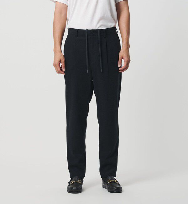 BEAUTY&YOUTH UNITED ARROWS「ブラッシュド ツイル1P テーパードパンツ」|チノ|