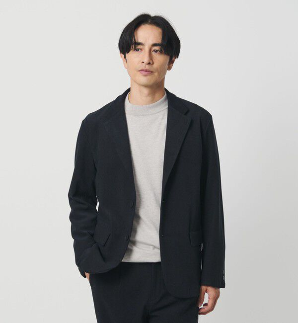 BEAUTY&YOUTH UNITED ARROWS「ブラッシュド ツイル 2B ジャケット」|テーラードジャケット|NAVY