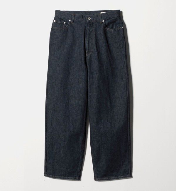 BEAUTY&YOUTH UNITED ARROWS「ワンウォッシュ バギー テーパード デニムパンツ」|チノ|