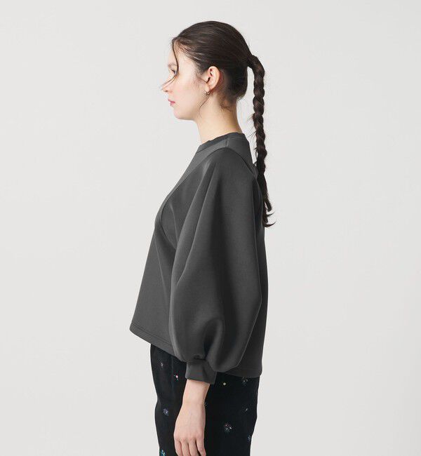 BEAUTY&YOUTH UNITED ARROWS「【WEB限定】ダブルニット ボリュームスリーブプルオーバー」|Tシャツ・カットソー|