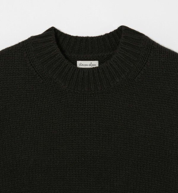 STEVEN ALAN「＜Steven Alan＞ ハミルトンラムズウール ハイクルーネック ニット NARROW」|ニット・セーター|