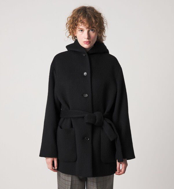 STEVEN ALAN「＜Steven Alan＞シャギー フード コート」|その他|