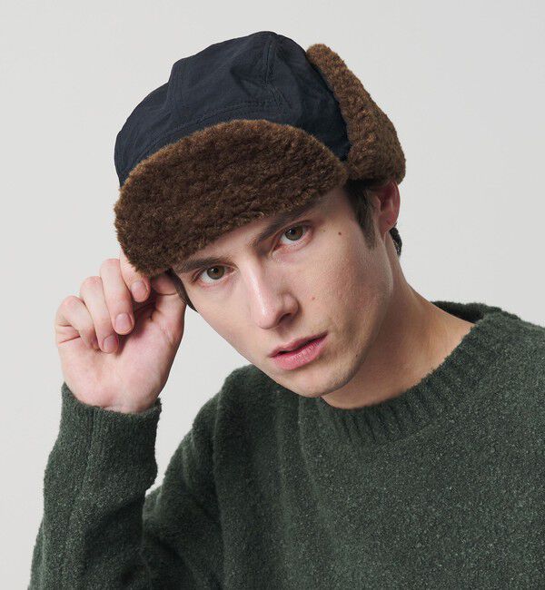 BEAUTY&YOUTH UNITED ARROWS「＜halo commodity＞MEDERE GLADE フライト キャップ」|キャップ・キャスケット|BLACK