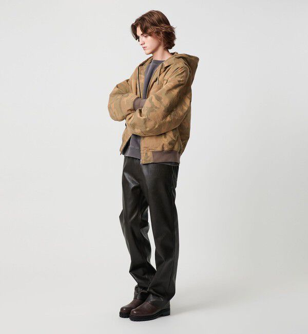 MONKEY TIME「ピグメント プリント ジップ フード ジャケット -セットアップ対応-」|その他|