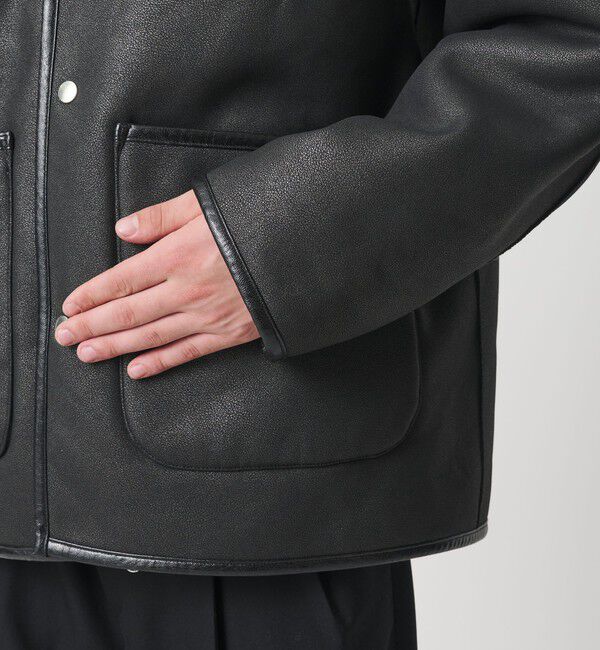 MONKEY TIME「ムートンライク リバーシブル ジャケット」|その他|