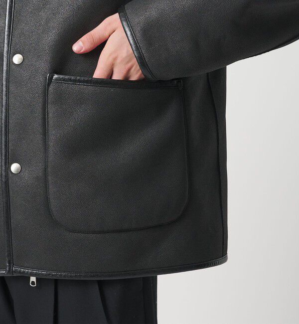 MONKEY TIME「ムートンライク リバーシブル ジャケット」|その他|