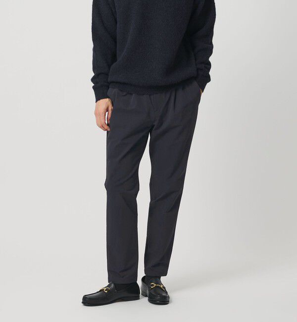 BEAUTY&YOUTH UNITED ARROWS「ダブルクロス 4WAY ナイロン 1プリーツ イージーパンツ NO.5」|チノ|