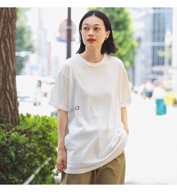 BEAMSBOY「WAREHOUSE & CO. / 別注 ステンシル13 Tシャツ」|Tシャツ・カットソー|