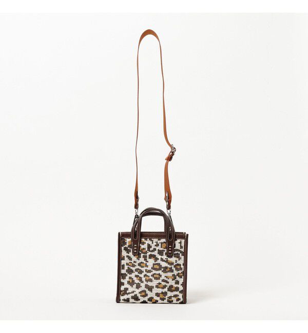 Demi-Luxe BEAMS 「A VACATION / TINY LEOPARD ミニ トートバッグ」|トートバッグ|