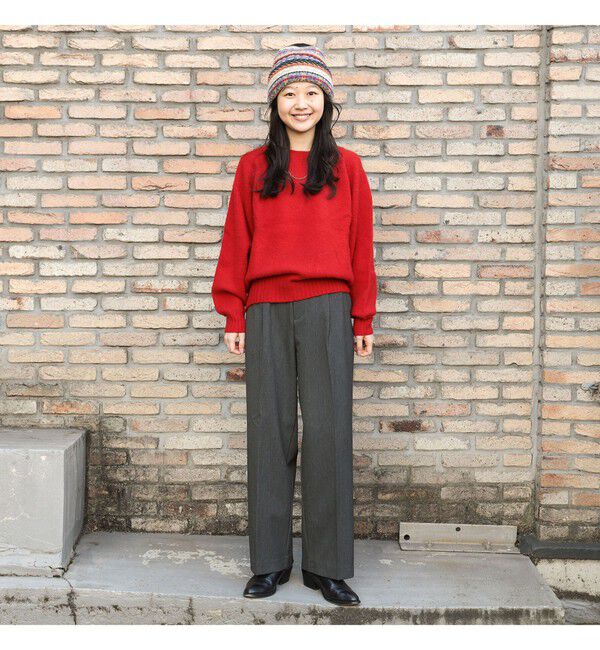 BEAMSBOY「【別注】Nor&rsquo;Easterly / シェットランド シャギー クルーネック 25FW」|ニット・セーター|