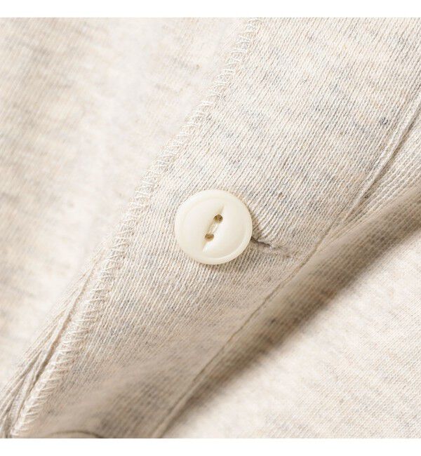 BEAMSBOY「【別注】Healthknit / BB ヘンリーネック Tシャツ ７分袖」|Tシャツ・カットソー|