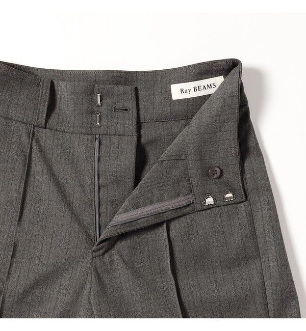 Ray BEAMS 「ストレッチ カプリ パンツ」|チノ|