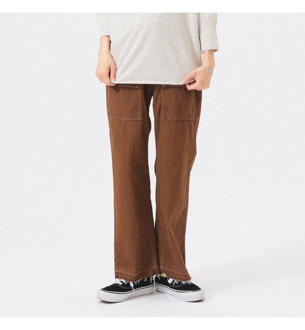 BEAMSBOY「デニム ブッシュ パンツ」|チノ|