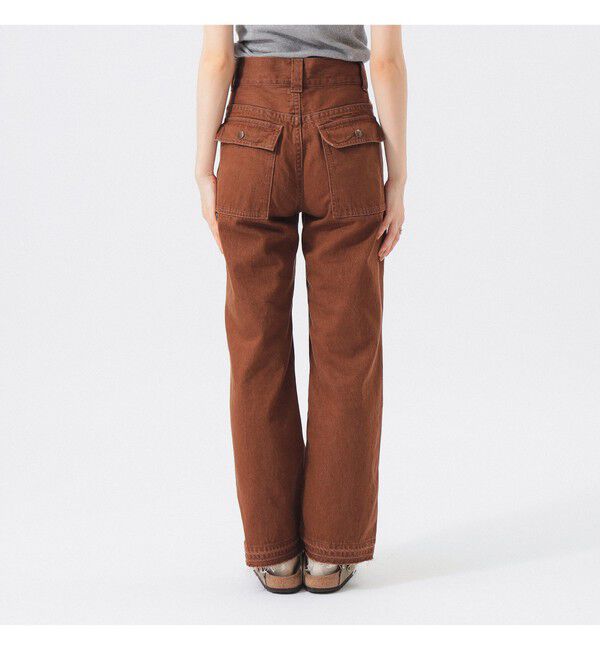 BEAMSBOY「デニム ブッシュ パンツ」|チノ|