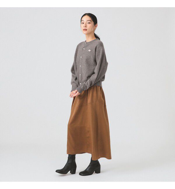Ray BEAMS 「DANTON / LAMBS WOOL CREWNECK CARDIGAN」|カーディガン|