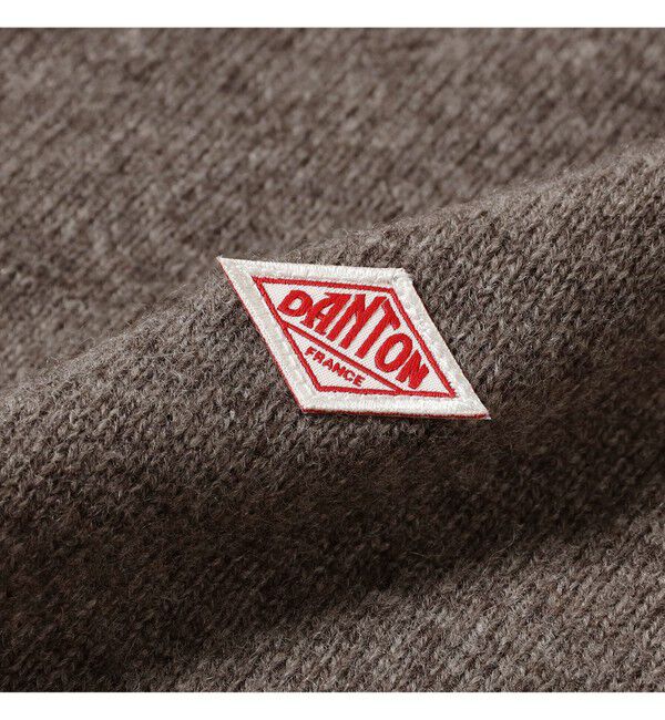 Ray BEAMS 「DANTON / LAMBS WOOL CREWNECK CARDIGAN」|カーディガン|