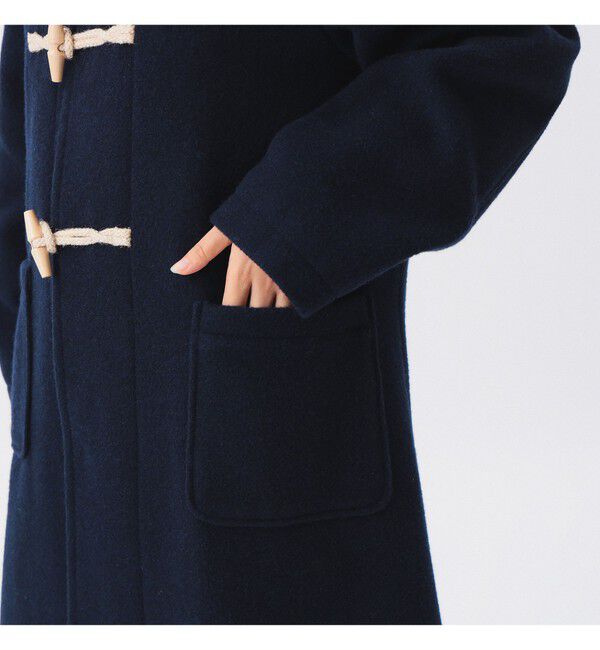 BEAMSBOY「モッサー ロング ダッフルコート 25FW」|ダッフルコート|