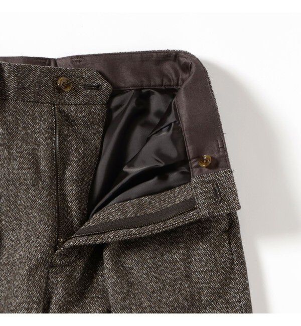 BEAMSBOY「ツイード ワイド スラックス」|スラックス|