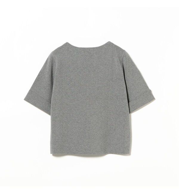 Demi-Luxe BEAMS 「AK+1 / 総針 ショート ニット」|ニット・セーター|