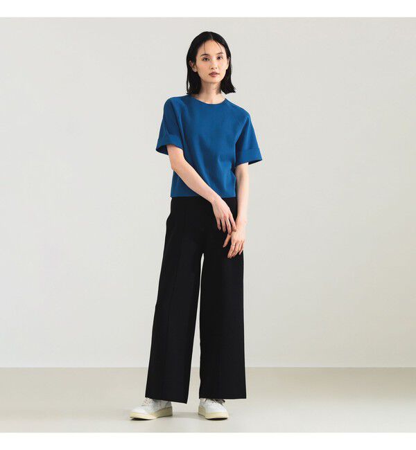 Demi-Luxe BEAMS 「AK+1 / 総針 ショート ニット」|ニット・セーター|