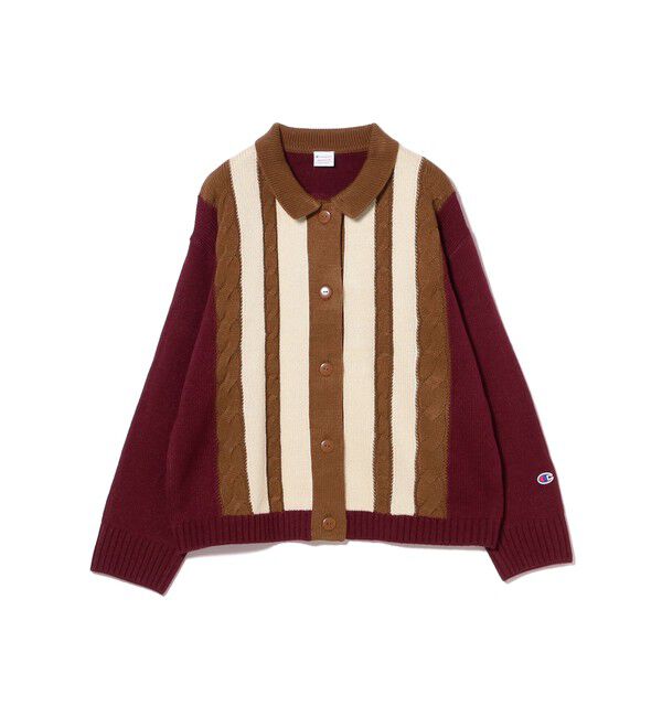 Ray BEAMS 「【別注】Champion / ニット カーディガン」|ニット・セーター|