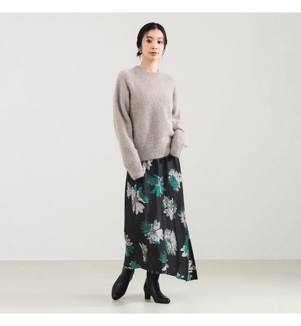 Demi-Luxe BEAMS 「ヤク フォックス ロングスリーブ プルオーバーニット」|ニット・セーター|