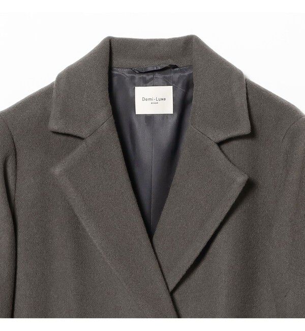 Demi-Luxe BEAMS 「ライトウール チェスターコート」|ダッフルコート|