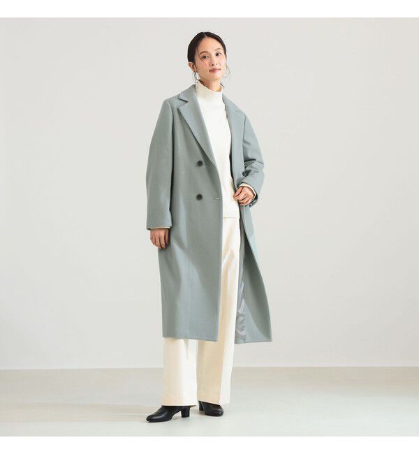 Demi-Luxe BEAMS 「ライトウール チェスターコート」|ダッフルコート|